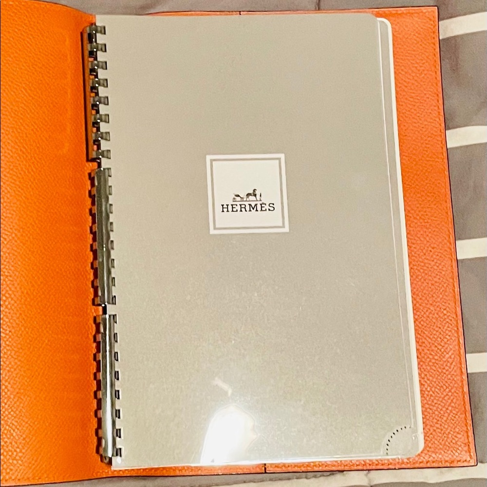 Hermes Globe Trotter Blank Agenda Refill